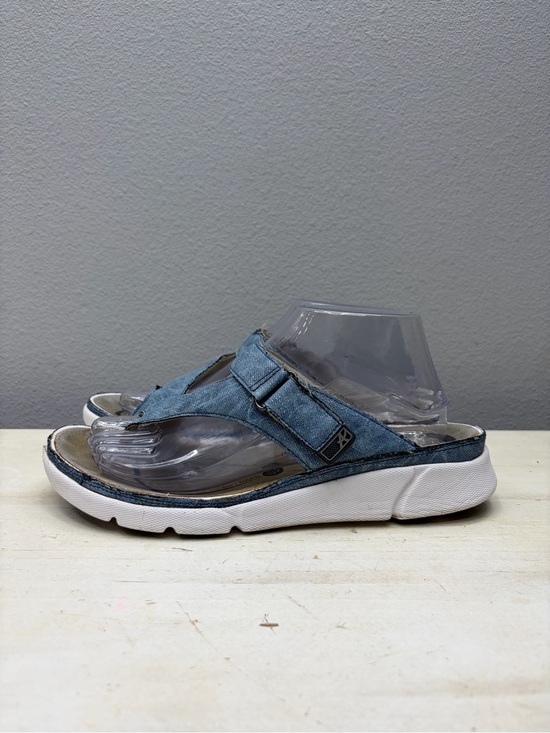 Allrounder By Mephisto Shoes - Allrounder By Mephisto Blue Tokara Sandals Size 10